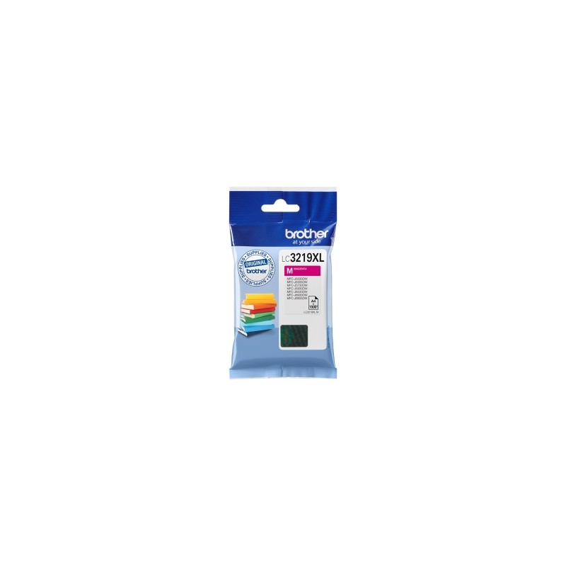 BROTHER CARTUCCIA D\'INCHIOSTRO MAGENTA LC3219XLM LC-3219XL 1500 COPIE ORIGINALE BROTHER CARTUCCIA D\'INCHIOSTRO MAGENTA LC3219XLM LC-3219XL 1500 COPIE ORIGINALE
