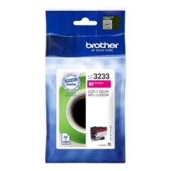 BROTHER CARTUCCIA D\'INCHIOSTRO MAGENTA LC3233M LC-3233M 1500 COPIE ORIGINALE