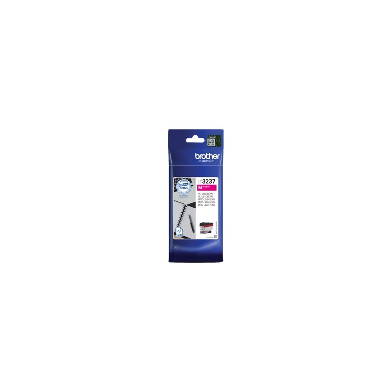 BROTHER CARTUCCIA D\'INCHIOSTRO MAGENTA LC3237M LC-3237M 1500 COPIE ORIGINALE BROTHER CARTUCCIA D\'INCHIOSTRO MAGENTA LC3237M LC-3237M 1500 COPIE ORIGINALE