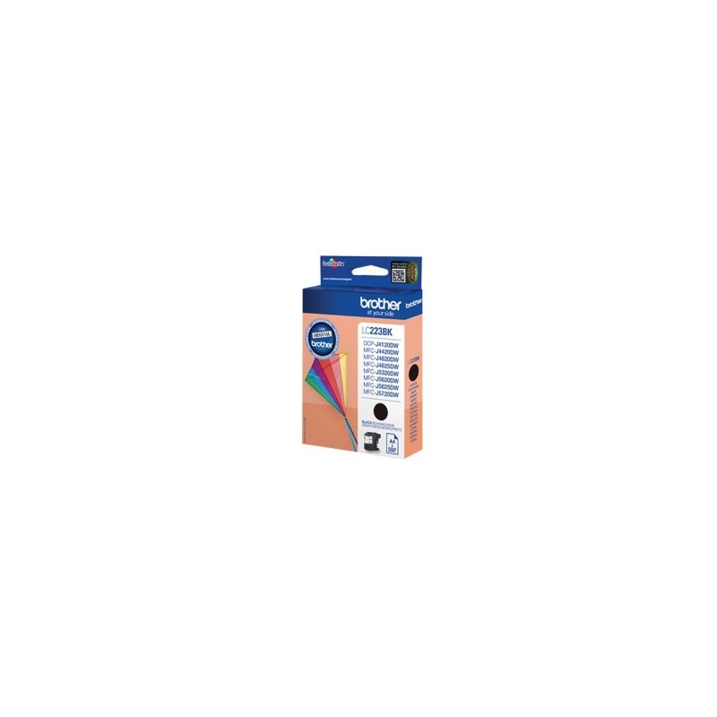 BROTHER CARTUCCIA D\'INCHIOSTRO NERO LC223BK LC-223 550 COPIE 11,8ML ORIGINALE BROTHER CARTUCCIA D\'INCHIOSTRO NERO LC223BK LC-223 550 COPIE 11,8ML ORIGINALE