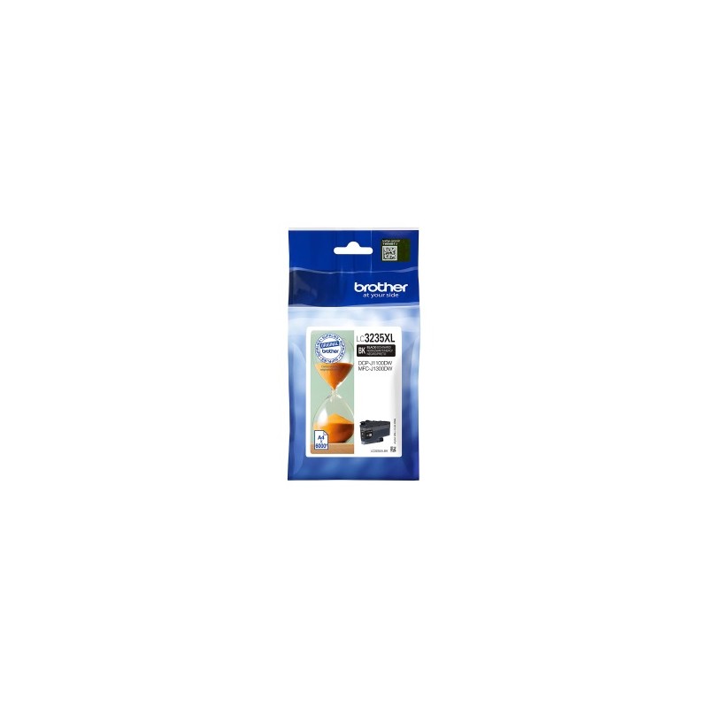 BROTHER CARTUCCIA D\'INCHIOSTRO NERO LC3235XLBK LC-3235XLBK 6000 COPIE ORIGINALE BROTHER CARTUCCIA D\'INCHIOSTRO NERO LC3235XLBK LC-3235XLBK 6000 COPIE ORIGINALE