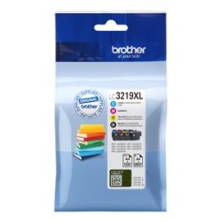 BROTHER MULTIPACK NERO / CIANO / MAGENTA / GIALLO LC-3219XL LC3219XLVALDR ORIGINALE