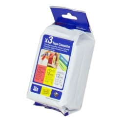 BROTHER MULTIPACK NERO SU BIANCO / NERO SU ROSSO / NERO SU GIALLO TZE-31M3 TZ-31M3 TZE-231 ORIGINALE