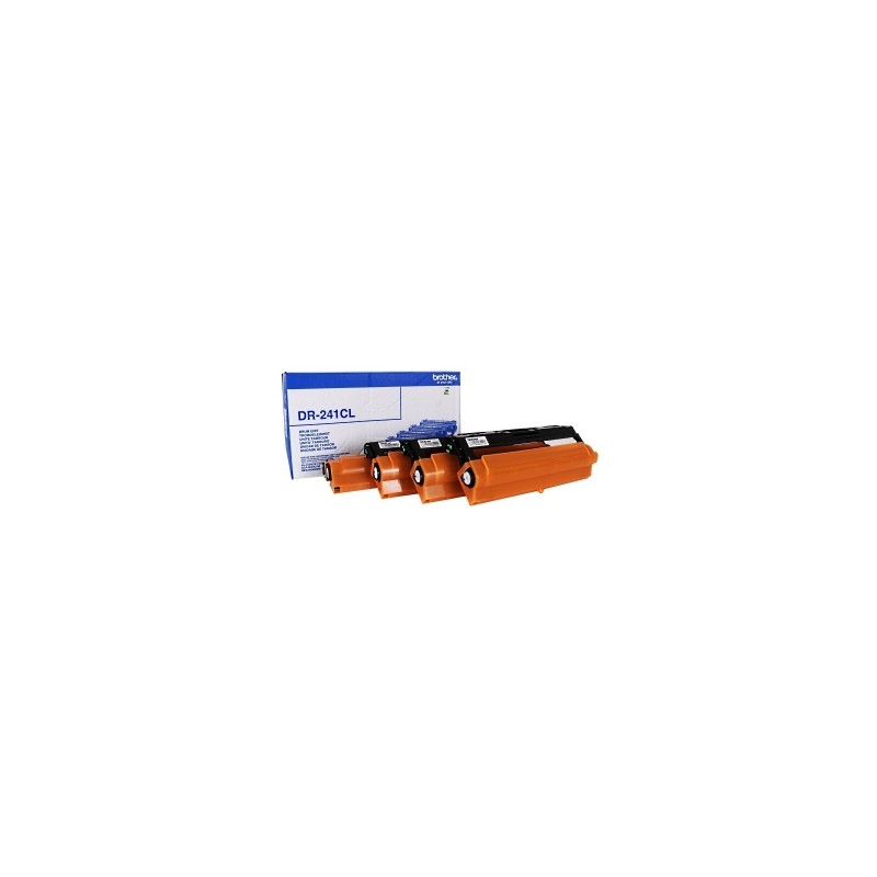 BROTHER TAMBURO DIFFERENTI COLORI DR-241CL 15000 COPIE KIT TAMBURO, BK/C/M/Y ORIGINALE BROTHER TAMBURO DIFFERENTI COLORI DR-241CL 15000 COPIE KIT TAMBURO, BK/C/M/Y ORIGINALE