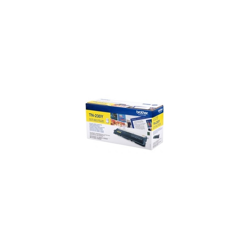 BROTHER TONER GIALLO TN-230Y TN230Y 1400 COPIE ORIGINALE BROTHER TONER GIALLO TN-230Y TN230Y 1400 COPIE ORIGINALE