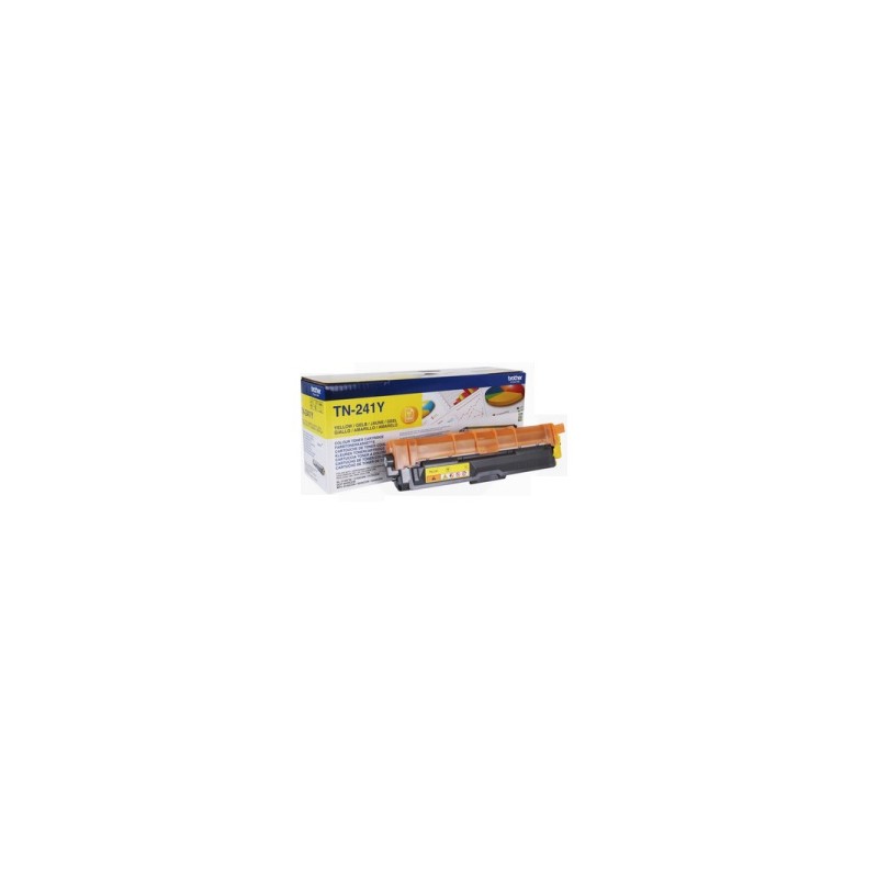 BROTHER TONER GIALLO TN-241Y 241 1400 COPIE ORIGINALE BROTHER TONER GIALLO TN-241Y 241 1400 COPIE ORIGINALE