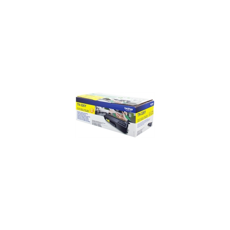 BROTHER TONER GIALLO TN-326Y 326 3500 COPIE ORIGINALE BROTHER TONER GIALLO TN-326Y 326 3500 COPIE ORIGINALE