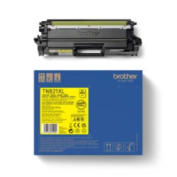 BROTHER TONER GIALLO TN-821XLY 821XL 9000 COPIE ORIGINALE