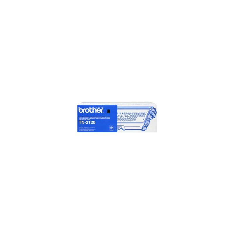 BROTHER TONER NERO TN-2120 TN2120 2600 COPIE ORIGINALE BROTHER TONER NERO TN-2120 TN2120 2600 COPIE ORIGINALE
