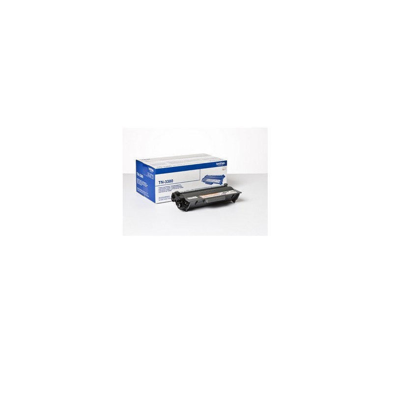 BROTHER TONER NERO TN-3380 TN3380 8000 COPIE ORIGINALE