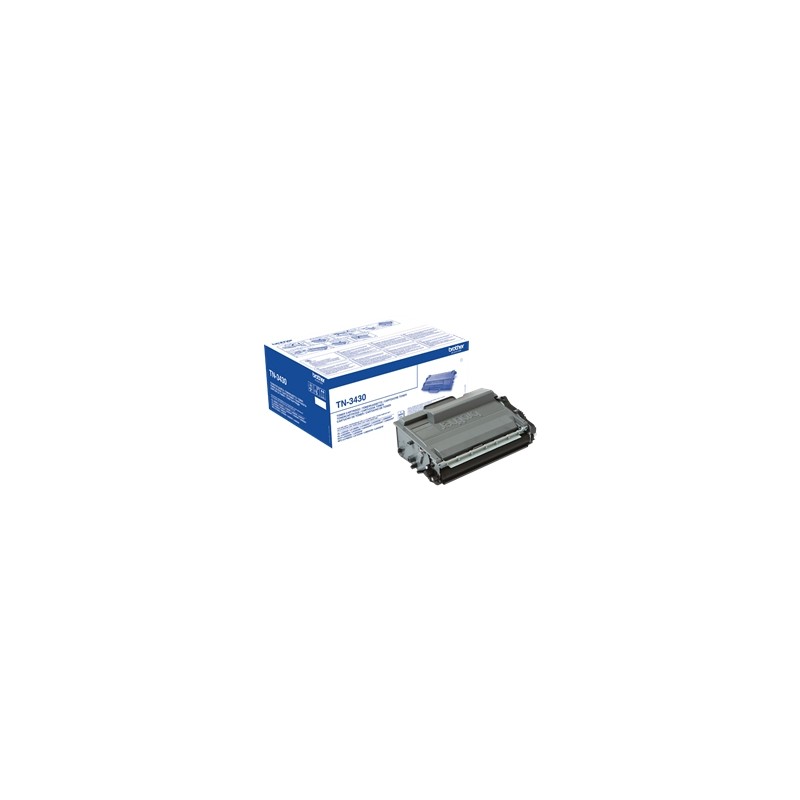 BROTHER TONER NERO TN-3430 3430 3000 COPIE ORIGINALE BROTHER TONER NERO TN-3430 3430 3000 COPIE ORIGINALE
