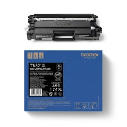 BROTHER TONER NERO TN-821XLBK 821XL 12000 COPIE ORIGINALE