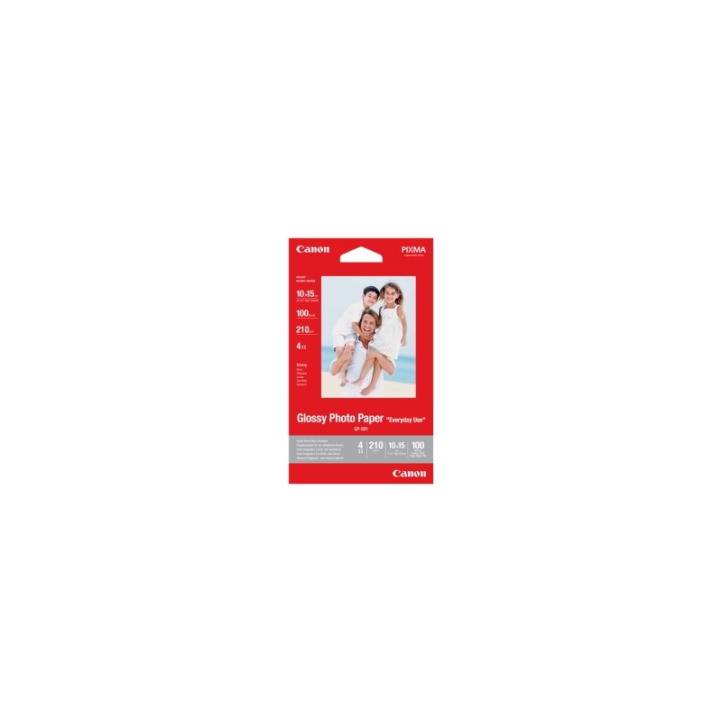 CANON CARTA BIANCO 0775B001 GP-501 CARTA FOTOGRAFICA, DIN A4, 200 G/M², 100 FOGLI, BRILLA ORIGINALE CANON CARTA BIANCO 0775B001 GP-501 CARTA FOTOGRAFICA, DIN A4, 200 G/M², 100 FOGLI, BRILLA ORIGINALE