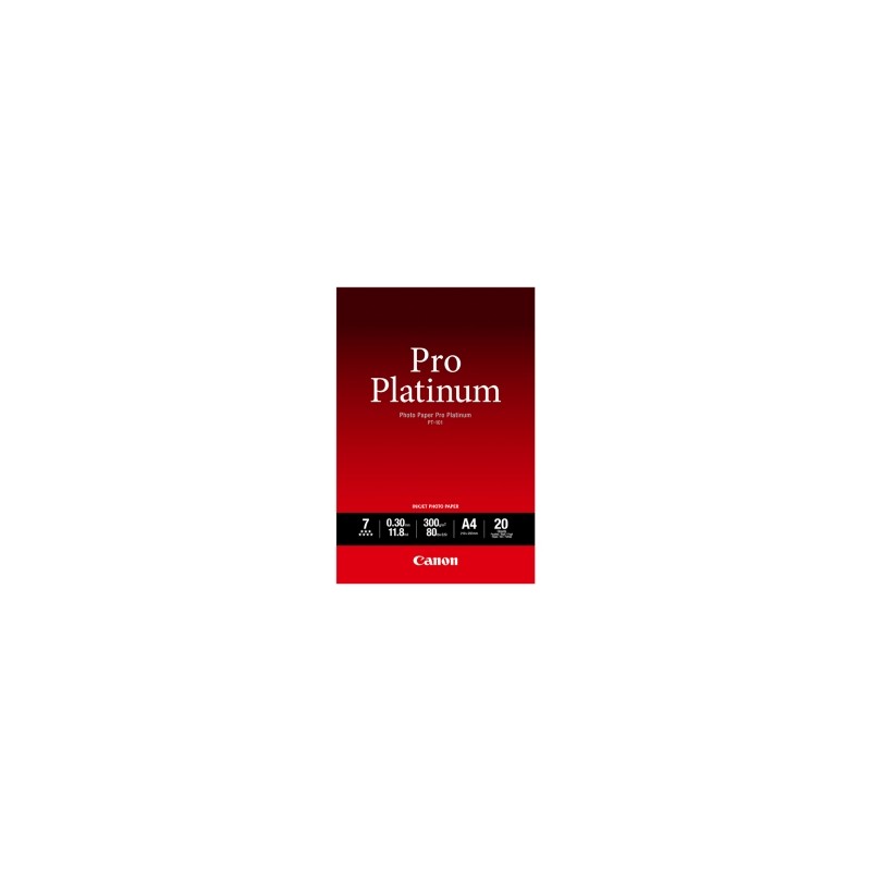 CANON CARTA BIANCO 2768B013 PT-101 CARTA FOTOGRAFICA, 10 X 15 CM, 300 G/M², 20 FOGLI, PRO ORIGINALE CANON CARTA BIANCO 2768B013 PT-101 CARTA FOTOGRAFICA, 10 X 15 CM, 300 G/M², 20 FOGLI, PRO ORIGINALE