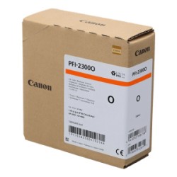 CANON CARTUCCIA D\'INCHIOSTRO ARANCIONE PFI-2300O 5283C001 330ML ORIGINALE