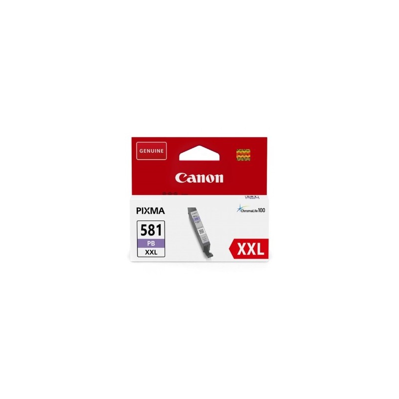 CANON CARTUCCIA D\'INCHIOSTRO BLU CLI-581PB XXL 1999C001 9140 COPIE 11,7ML ORIGINALE