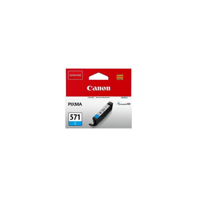 CANON CARTUCCIA D\'INCHIOSTRO CIANO CLI-571C 0386C001 173 COPIE 6,5ML ORIGINALE CANON CARTUCCIA D\'INCHIOSTRO CIANO CLI-571C 0386C001 173 COPIE 6,5ML ORIGINALE