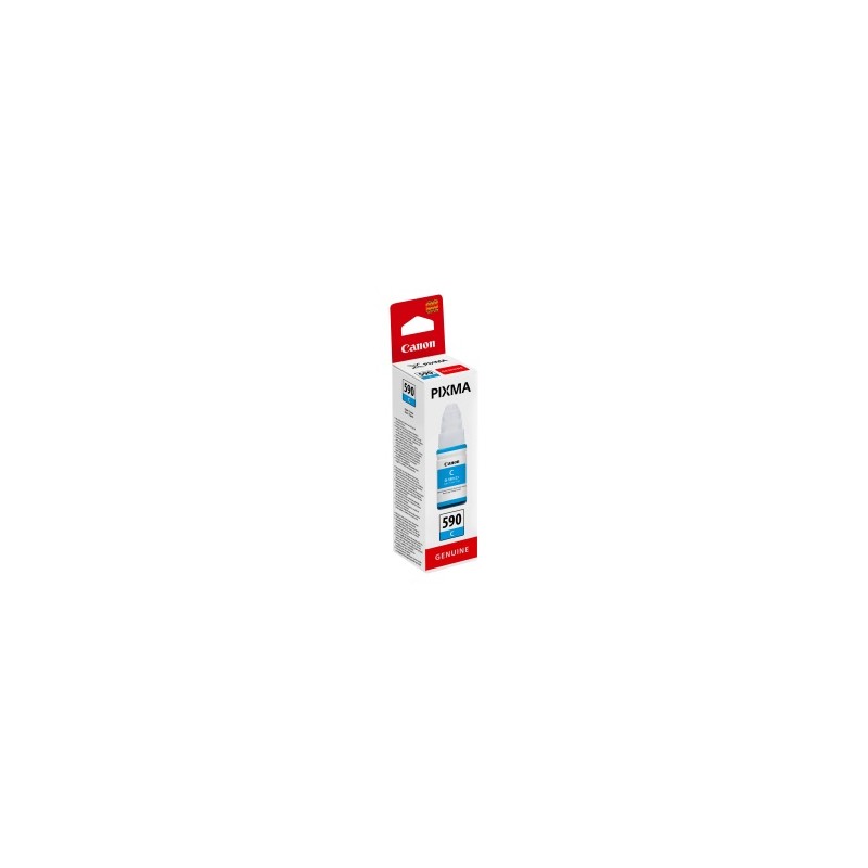 CANON CARTUCCIA D\'INCHIOSTRO CIANO GI-590C 1604C001 7000 COPIE 70ML ORIGINALE CANON CARTUCCIA D\'INCHIOSTRO CIANO GI-590C 1604C001 7000 COPIE 70ML ORIGINALE