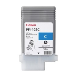 CANON CARTUCCIA D\'INCHIOSTRO CIANO PFI-102C 0896B001 130ML ORIGINALE