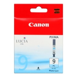 CANON CARTUCCIA D\'INCHIOSTRO CIANO PGI-9PC 1038B001 1150 COPIE 14ML ORIGINALE