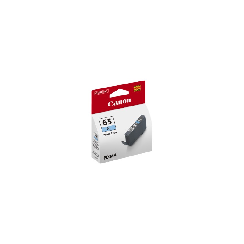 CANON CARTUCCIA D\'INCHIOSTRO CYANFOTO CLI-65PC 4220C001 12,6ML ORIGINALE CANON CARTUCCIA D\'INCHIOSTRO CYANFOTO CLI-65PC 4220C001 12,6ML ORIGINALE