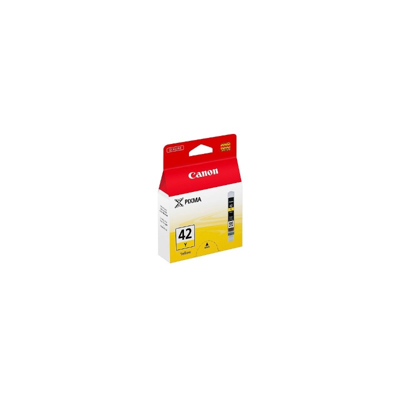 CANON CARTUCCIA D\'INCHIOSTRO GIALLO CLI-42Y 6387B001 284 COPIE 13ML ORIGINALE CANON CARTUCCIA D\'INCHIOSTRO GIALLO CLI-42Y 6387B001 284 COPIE 13ML ORIGINALE