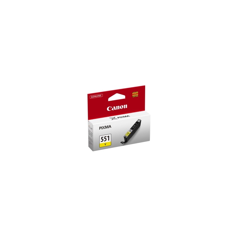 CANON CARTUCCIA D\'INCHIOSTRO GIALLO CLI-551Y 6511B001 330 COPIE 7ML ORIGINALE CANON CARTUCCIA D\'INCHIOSTRO GIALLO CLI-551Y 6511B001 330 COPIE 7ML ORIGINALE