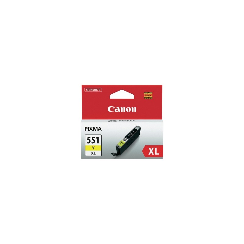 CANON CARTUCCIA D\'INCHIOSTRO GIALLO CLI-551Y XL 6446B001 685 COPIE 11ML CARTUCCIE D´INCHI ORIGINALE CANON CARTUCCIA D\'INCHIOSTRO GIALLO CLI-551Y XL 6446B001 685 COPIE 11ML CARTUCCIE D´INCHI ORIGINALE