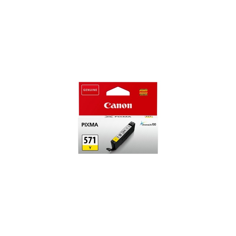 CANON CARTUCCIA D\'INCHIOSTRO GIALLO CLI-571Y 0388C001 161 COPIE 6,5ML ORIGINALE CANON CARTUCCIA D\'INCHIOSTRO GIALLO CLI-571Y 0388C001 161 COPIE 6,5ML ORIGINALE