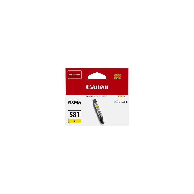 CANON CARTUCCIA D\'INCHIOSTRO GIALLO CLI-581Y 2105C001 257 COPIE 5,6ML ORIGINALE CANON CARTUCCIA D\'INCHIOSTRO GIALLO CLI-581Y 2105C001 257 COPIE 5,6ML ORIGINALE