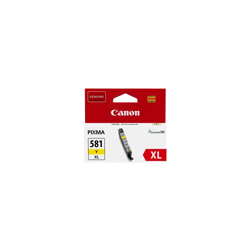 CANON CARTUCCIA D\'INCHIOSTRO GIALLO CLI-581Y XL 2051C001 514 COPIE 8,3ML ORIGINALE CANON CARTUCCIA D\'INCHIOSTRO GIALLO CLI-581Y XL 2051C001 514 COPIE 8,3ML ORIGINALE