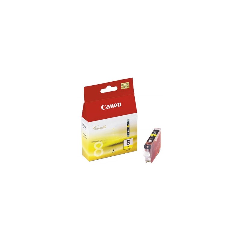 CANON CARTUCCIA D\'INCHIOSTRO GIALLO CLI-8Y 0623B001 280 COPIE 13ML ORIGINALE CANON CARTUCCIA D\'INCHIOSTRO GIALLO CLI-8Y 0623B001 280 COPIE 13ML ORIGINALE