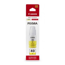 CANON CARTUCCIA D\'INCHIOSTRO GIALLO GI-40Y 3402C001 7700 COPIE ORIGINALE
