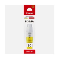 CANON CARTUCCIA D\'INCHIOSTRO GIALLO GI-50Y 3405C001 7700 COPIE 70ML ORIGINALE
