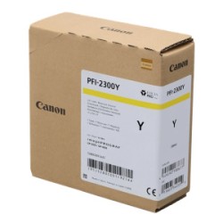 CANON CARTUCCIA D\'INCHIOSTRO GIALLO PFI-2300Y 5280C001 330ML ORIGINALE