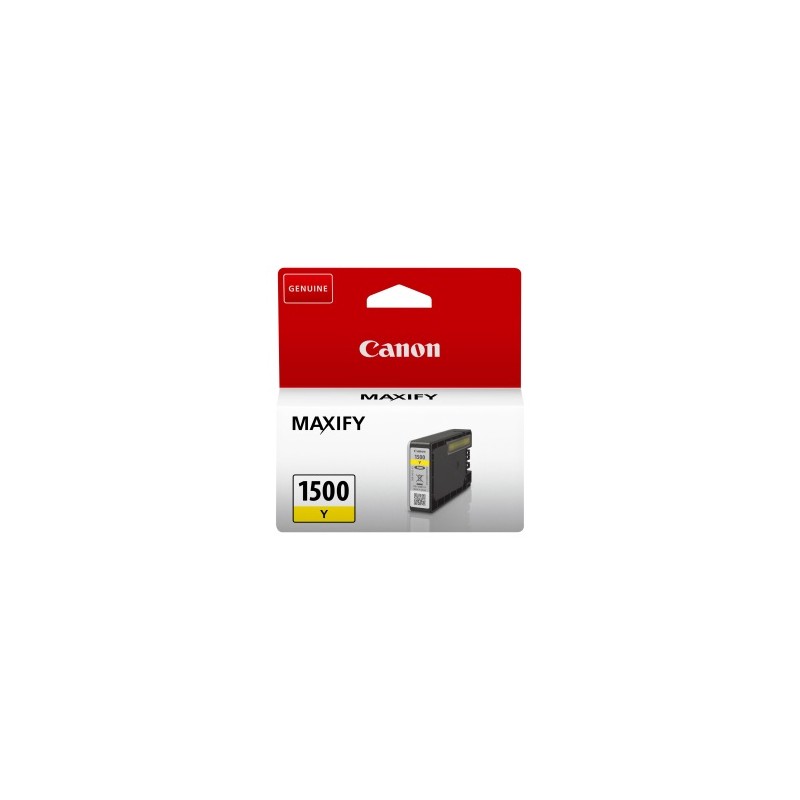 CANON CARTUCCIA D\'INCHIOSTRO GIALLO PGI-1500Y 9231B001 300 COPIE 4,5ML ORIGINALE CANON CARTUCCIA D\'INCHIOSTRO GIALLO PGI-1500Y 9231B001 300 COPIE 4,5ML ORIGINALE