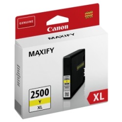 CANON CARTUCCIA D\'INCHIOSTRO GIALLO PGI-2500Y XL 9267B001 1520 COPIE 19,3ML ORIGINALE