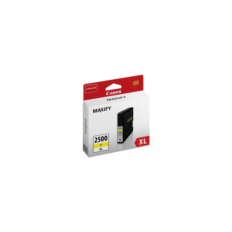 CANON CARTUCCIA D\'INCHIOSTRO GIALLO PGI-2500Y XL 9267B001 1520 COPIE 19,3ML ORIGINALE