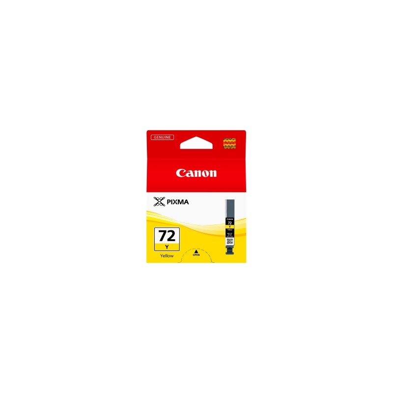 CANON CARTUCCIA D\'INCHIOSTRO GIALLO PGI-72Y 6406B001 377 COPIE 14ML ORIGINALE CANON CARTUCCIA D\'INCHIOSTRO GIALLO PGI-72Y 6406B001 377 COPIE 14ML ORIGINALE