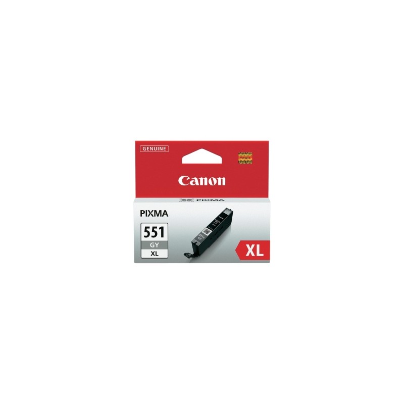 CANON CARTUCCIA D\'INCHIOSTRO GRIGIO CLI-551GY XL 6447B001 275 COPIE 11ML CARTUCCIE DÂ´INCH ORIGINALE