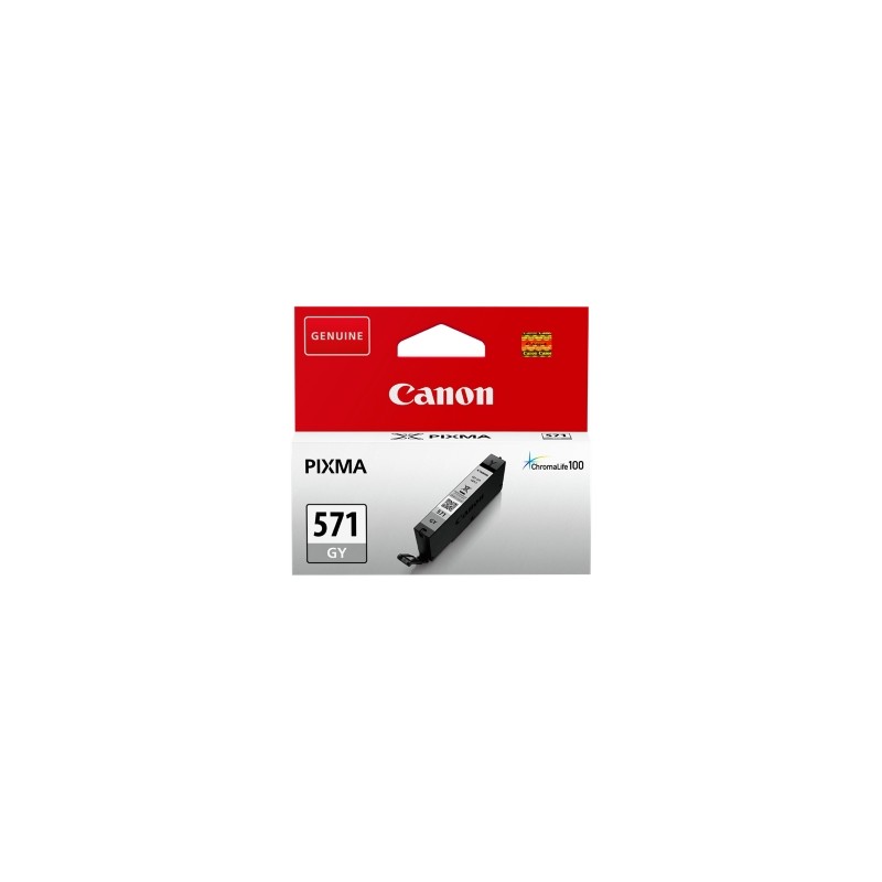 CANON CARTUCCIA D\'INCHIOSTRO GRIGIO CLI-571GY 0389C001 125 COPIE 6,5ML ORIGINALE