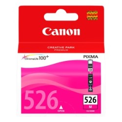 CANON CARTUCCIA D\'INCHIOSTRO MAGENTA CLI-526M 4542B001 525 COPIE 9ML ORIGINALE