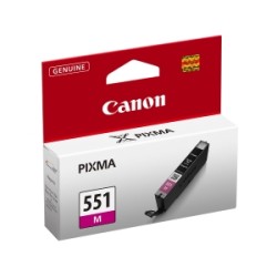 CANON CARTUCCIA D\'INCHIOSTRO MAGENTA CLI-551M 6510B001 298 COPIE 7ML ORIGINALE