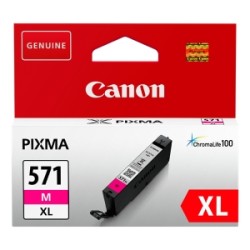 CANON CARTUCCIA D\'INCHIOSTRO MAGENTA CLI-571M XL 0333C001 400 COPIE 11ML XL ORIGINALE