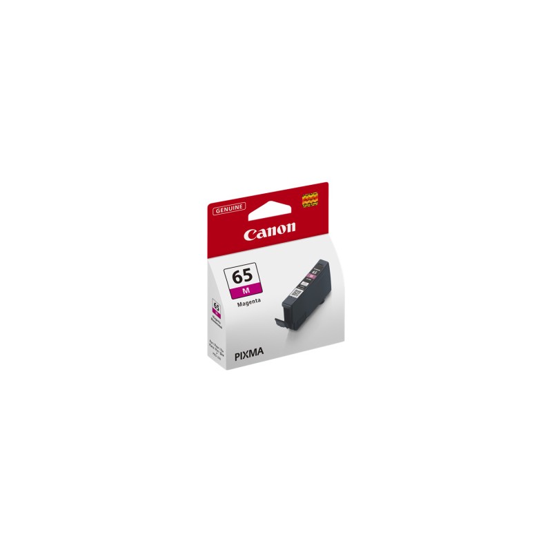 CANON CARTUCCIA D\'INCHIOSTRO MAGENTA CLI-65M 4217C001 12,6ML ORIGINALE CANON CARTUCCIA D\'INCHIOSTRO MAGENTA CLI-65M 4217C001 12,6ML ORIGINALE