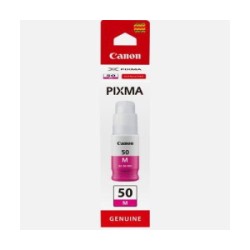 CANON CARTUCCIA D\'INCHIOSTRO MAGENTA GI-50M 3404C001 7700 COPIE 70ML ORIGINALE