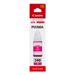 CANON CARTUCCIA D\'INCHIOSTRO MAGENTA GI-590M 1605C001 7000 COPIE 70ML VASOIO PER L\' INCHIO ORIGINALE