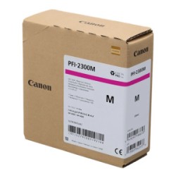 CANON CARTUCCIA D\'INCHIOSTRO MAGENTA PFI-2300M 5279C001 330ML ORIGINALE