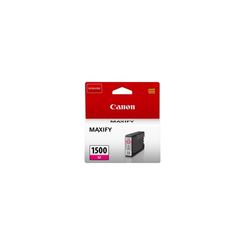 CANON CARTUCCIA D\'INCHIOSTRO MAGENTA PGI-1500M 9230B001 300 COPIE 4,5ML ORIGINALE