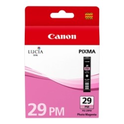 CANON CARTUCCIA D\'INCHIOSTRO MAGENTA PGI-29PM 4877B001 1055 COPIE 36ML PER CIRCA 1.010 FOT ORIGINALE